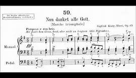 Sigfrid Karg Elert - Marche Triomphale, Op. 65, No. 59 (1908)