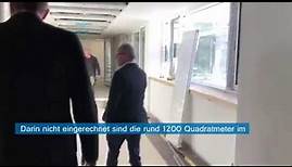 Baustellenrundgang: Erweiterung des Freyunger Krankenhauses fast abgeschlossen