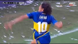 ASÍ FUERON TODOS LOS GOLES DE EDINSON CAVANI CON BOCA JUNIORS!!!