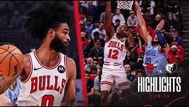HIGHLIGHTS: Chicago Bulls take down the Grizzlies 125-96