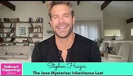 INTERVIEW: Actor STEPHEN HUSZAR - The Jane Mysteries: Inheritance Lost (Hallmark Movies & Mysteries)