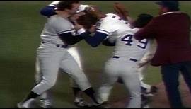 1977 ALCS, Game 5: Yankees, Royals fracas in Game 5 of the ALCS
