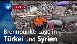 ARD-Brennpunkt: Erdbebenkatastrophe in der Türkei und Syrien