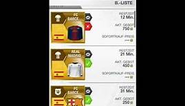 Fifa 13 Ultimate Team Iphone / Ipad App EA Sports Football Club Review ( Deutsch / German )