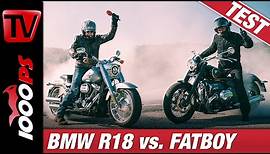 BMW R 18 Vergleich Harley-Davidson Fat Boy 114 2020 - Vergleichstest