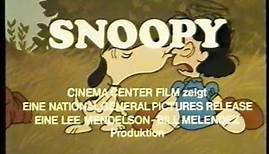 Snoopy (1972) - DEUTSCHER TRAILER