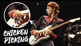 Mark Knopfler's Picking Technique - Sultans Of Swing lead playing analysis