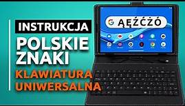 W jaki sposób włączyć polskie znaki na klawiaturze uniwersalnej na systemie Android
