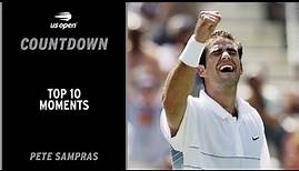 Pete Sampras | Top 10 Moments | US Open