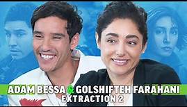 Extraction 2 Interview: Golshifteh Farahani & Adam Bessa Talk Spoilers and Deadly Motorcycles