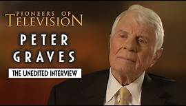 Peter Graves | The Complete "Pioneers of Television" Interview