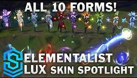 Elementalist Lux (Ultimate Skin!) Skin Spotlight - Pre-Release - League of Legends