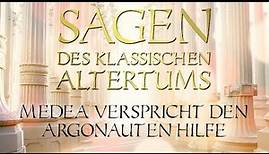 Medea verspricht den Argonauten Hilfe - Sagen des klassischen Altertums (024) Gustav Schwab