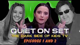 ALEXA NIKOLAS Recaps 'Quiet On Set' Episodes 1 & 2