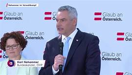 "Glaub an Österreich": Nehammer im Vorwahlkampf