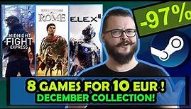 Humble Bundle December Collection! 8 STEAM Games for 10 Eur ($12) | Humble Bundle December's Choice