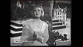 JO STAFFORD sings SUMMERTIME and AUTUMN LEAVES 1961 BBC TV