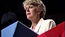 Geraldine Ferraro's Full Speech at the 1984 Democratic Convention