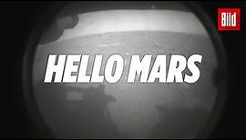 Mars-Rover „Perseverance“ sendet das erste Foto vom roten Planeten