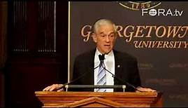 Ron Paul - The Government's Role