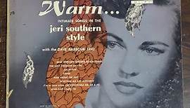 Jeri Southern With The Dave Barbour Trio - Warm Intimate Songs In The Jeri Southern Style