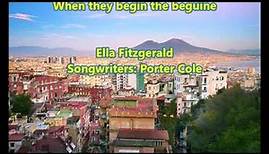 Ella Fitzgerald Begin The Beguine + lyrics