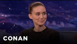 Rooney Mara Is Painfully Shy | CONAN on TBS