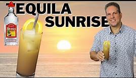 Ein einfaches Tequila Sunrise Rezept, Du wirst es lieben! Tequila Sunrise Cocktail selber machen