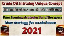 crude oil intraday strategy best evening strategy (part 04) best strategy for working professionals