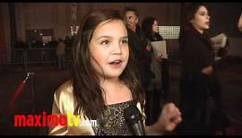 Bailee Madison Interview 2010 Hollywood Christmas Parade - Just Go With It Actress