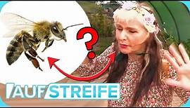 Völlig durchgedreht: Verwirrte Frau hält sich für eine Biene! 🐝 | Auf Streife | SAT.1