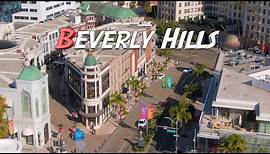 Beverly Hills | Los Angeles | 4K Aerial, Street View
