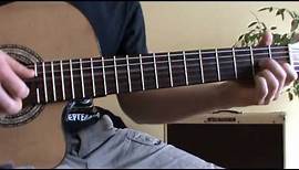 Guantanamera guitar lesson with TAB (original version)