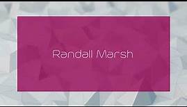 Randall Marsh - appearance