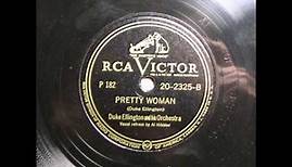 PRETTY WOMAN Jazz by Duke Ellington with vocal Al Hibbler 1947