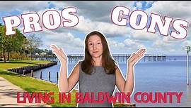 Pros and Cons to Living in Baldwin County Alabama