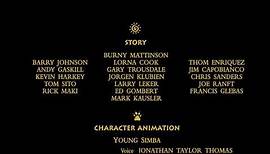 What if - The Lion King (1994) original theatrical end credits