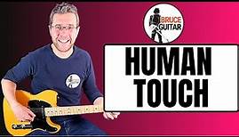 Bruce Springsteen - Human Touch guitar lesson