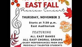 Cherry Hill High School East Fall Preview Concert 2023