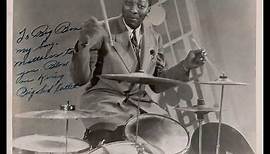 SIDNEY CATLETT (great drum solo) with Charlie Parker & Dizzy Gillespie - 1945 - "Hot House"