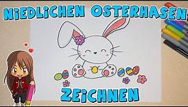 Niedlichen Osterhasen einfach malen für Kinder | ab 7 Jahren | Malen mit Evi | deutsch