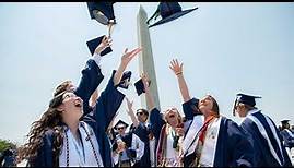 2023 George Washington University Commencement Highlights