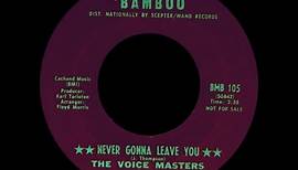 THE VOICE MASTERS Never Gonna Leave You BAMBOO Records