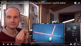 Gravitationswellen nachgewiesen | Neues aus dem Universum • Josef M. Gaßner