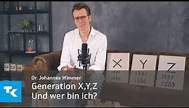 Generation X, Y, Z I Dr. Johannes Wimmer