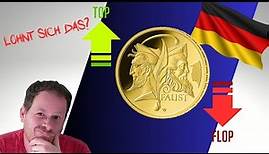 100 Euro Gold Faust - Lohnt sich der kauf der neuen Deutschen Goldmünze?