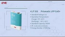 EVE Battery - LF105 3.2V 105Ah LiFePO4 Battery