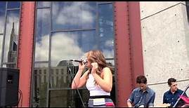 Lauren Alaina singing "Same Day, Different Bottle" (6/8/14)