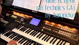 Time Is Tight - performed on Technics GA3 organ