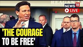 Governor Ron DeSantis On His Book -The Courage To Be Free: Florida's Blueprint For America's Revival